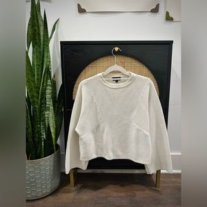 TOPSHOP Ivory knit sweater - S/M